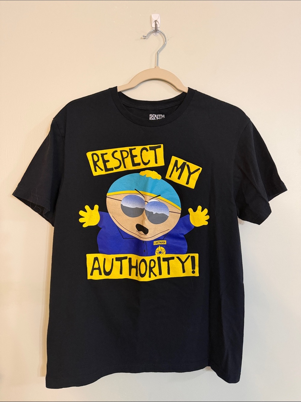 South Park "Respect My Authority" Black Graphic Tee
